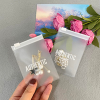 Accessoires personnalisés en PVC sacs d'emballage en plastique pochette à bijoux de haute qualité avec fermeture éclair étui à bijoux sac à fermeture éclair
