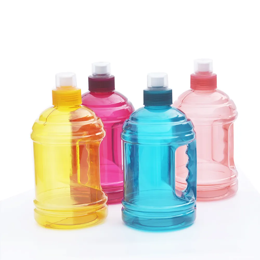 Çin toptan galon su şişesi 1 litre plastik 2.2l spor şişe