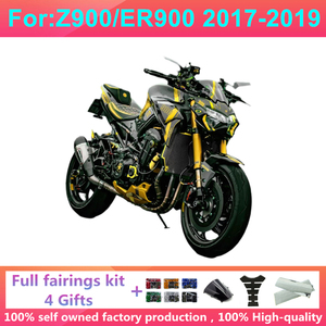 Kit de carénage complet moulé par injection pour moto, compatible avec <span class=keywords><strong>Kawasaki</strong></span> Z900 ER900 2017 2018 <span class=keywords><strong>2019</strong></span> 17 18 19, kits de carénage de carrosserie Zxmt - Product Image 2