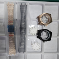 Nh35 Uhrenteile 41mm Uhrengehäuse Armband Edelstahlgehäuse Band Saphirglas Nh35 Uhrengehäuse Nh35 Gehäuse