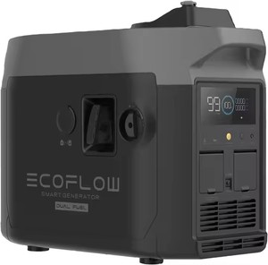 Cho ecoflow công suất cao 220V nhiên liệu kép Máy phát điện thông minh khí hóa lỏng năng lượng mặt trời bảng điều khiển điện khẩn cấp sao lưu với từ xa - Product Image 1