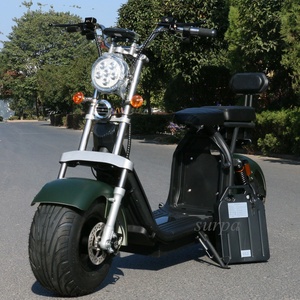 2000W dos baterías extraíbles 60v12ah/20ah neumático grueso Citycoco X10 <span class=keywords><strong>Zero</strong></span> 10X Scooter Eléctrico Scooter Electrico motocicletas eléctricas - Product Image 3