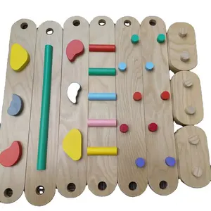 Rayo de equilibrio de madera para niños, tablero de equilibrio