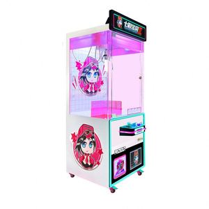 Ninix Seven Stars Baby II Machine à griffes commerciale en libre-service à thème anime, en acier inoxydable, avec LED rose-violet vives - Product Image 3