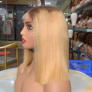 Perruques en cheveux raides durables SDD 2 par 6, style raide soyeux, matière en dentelle respirante et douce pour la peau, 12 pouces - Product Image 4