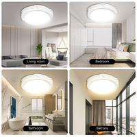 Lámpara de Techo de Alta Potencia para Casa o Restaurante, Iluminación Interior y Exterior, Lámpara de Techo Solar Moderna/Lámparas de Techo LED