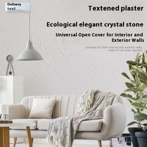 <span class=keywords><strong>Mortero</strong></span> acrílico gris <span class=keywords><strong>de</strong></span> piedra microcristalina con textura <span class=keywords><strong>de</strong></span> arena Yajing <span class=keywords><strong>para</strong></span> revestimiento <span class=keywords><strong>de</strong></span> arte <span class=keywords><strong>de</strong></span> pared Interior y Exterior - Product Image 2