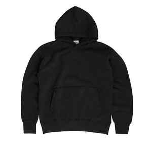 Sweats à capuche en coton uni épais 400gsm pour hommes populaires sweats à capuche en molleton éponge français surdimensionnés sweats à capuche 400gsm-hoodie - Product Image 3