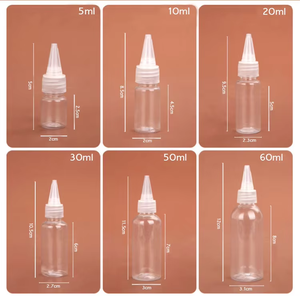 בקבוק טפטפות פלסטיק PET בעל פיה צרה בנפחים של 5 מ\\\"ל, 10 מ\\\"ל, 20 מ\\\"ל, 30 מ\\\"ל, 50 מ\\\"ל, 60 מ\\\"ל, 80 מ\\\"ל, 100 מ\\\"ל, 120 מ\\\"ל, 150 מ\\\"ל, 200 מ\\\"ל - עיצוב חדש - Product Image 4