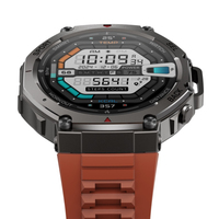 Smartwatch Cinesi con Bussola GPS, Impermeabili 5ATM IP69K, Chiamate BT, Monitoraggio in Tempo Reale 24/7 della Frequenza Cardiaca, SPO2 e Contapassi