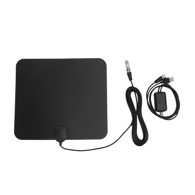 KJ-032 Amplified HD Digital TV Antenna 25dBi 4K 980 Miles TV Antenna for 720P 1080i 1080P ATSC