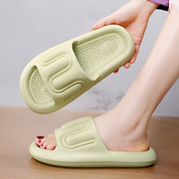 Vente en gros 2024 Été Femmes Cushy Eva Plate-forme Sandales Hauteur Augmentant Lavable En Plastique Salle De Bains Chaussures pour Dames Femme