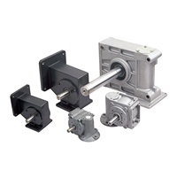 Motor de engranaje helicoidal de ángulo recto de CC de imán permanente NMRV30/63ZY125 de 24 V con alto par