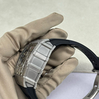 Expédition rapide, montre de luxe de marque neuve, en alliage de titane, 11-03, ultra-fine, élégante, pour homme, mécanique automatique