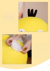 Vente chaude poupée Psyduck série Pokemoned jouets en peluche pour filles dormant dans le lit oreillers apaisants - Product Image 5
