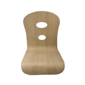 Customized CNC Curved Steam Bent Plywood Chairs Parts, Flexible Bent Wood Kitchen Chairs