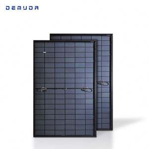 Module photovoltaïque monocristallin mono noir intégral de 435 W, type N, demi-cellule, verre simple, AII Black, pour usage industriel - Product Image 2