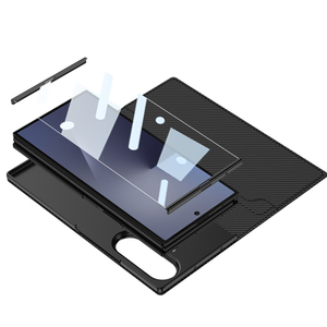 เคสโทรศัพท์แบบมีช่องใส่การ์ด เหมาะสำหรับโทรศัพท์แบบพับสามตอน ZTriFold เคสแบบฝาพับ หนัง พร้อมช่องใส่ของอื่นๆ ครบครัน - Product Image 2