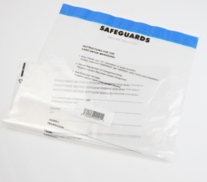 Bolsa de Seguridad Transparente Personalizada con Sello de Garantía, para Documentos Confidenciales, Efectivo, Envíos, con Indicación de Apertura Anulada - Product Image 2