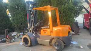 Chariot élévateur TCM d'occasion du Japon, 3 tonnes, moteur diesel, modèle FD30 2021, garantie 12 mois, prêt à l'emploi, à vendre à Shanghai, Chine - Product Image 2