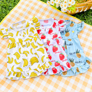 Kingtale Dog dress <span class=keywords><strong>cagnolino</strong></span> abiti da principessa abiti da principessa morbidi leggeri estivi motivi floreali Pet gonne per cuccioli - Product Image 6