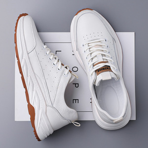 2026 <b>Men's</b> Soft Sole Sports <b>Casual</b> <b>Shoes</b> | Trendy All-Match <b>White</b> <b>Shoes</b> Outdoor Travel Sneakers for <b>Men</b> - Product Image 3