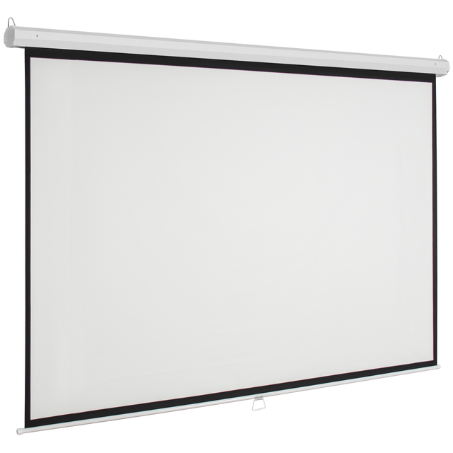 200 Inch hd Remote Control Tubular Manual Tension Projector Screen With Front Projection