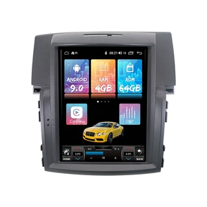 Pantalla Vertical de 10,4 pulgadas Tesla <span class=keywords><strong>Android</strong></span> 9,0 Control de voz CARPLAY incorporado Radio de coche para Honda Civic 2016 + navegación GPS - Product Image 1