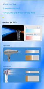 Resta fresco mentre sei in movimento con un mini ventilatore compatto e ricaricabile con schermo digitale e moschettone. - Product Image 5