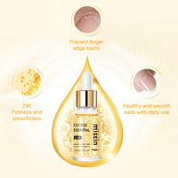 Huile Revitalisante pour Cuticules à la Feuille d'Or 24K Nutrilon Marque Privée, Huile Essentielle de Croissance des Ongles avec Logo Personnalisable et Boîte Personnalisable
