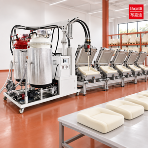 Machine à mousser le <span class=keywords><strong>polyuréthane</strong></span> basse pression Bujatti <span class=keywords><strong>pour</strong></span> la production de <span class=keywords><strong>mousse</strong></span> <span class=keywords><strong>pour</strong></span> coussins de siège de <span class=keywords><strong>fauteuil</strong></span> - Product Image 1