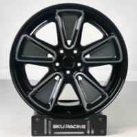 Jantes Bku forgées 5x130 pour Porsche 911 964 996 993 997 Macan Cayenne 955 958 17 18 19 pouces, jantes en alliage T6 à deux tons 8-13J