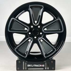 Jantes Bku forgées 5x130 pour <span class=keywords><strong>Porsche</strong></span> 911 964 996 993 997 Macan Cayenne 955 958 17 18 19 pouces, jantes en alliage T6 à deux tons 8-13J - Product Image 5