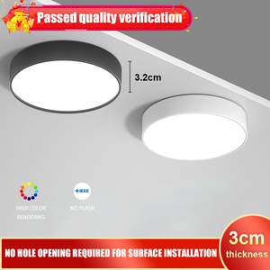 Đèn <span class=keywords><strong>downlight</strong></span> thương mại tròn màu đen 7W công suất cao <span class=keywords><strong>LED</strong></span>, đèn lối đi, đèn gắn nổi cho trần nhà - Product Image 4