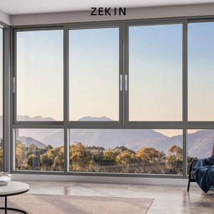 Venta Directa de Ventana Corredera de Aluminio con Rotura de Puente Térmico, Vidrio Templado Doble Aislante AS2047 para Balcón Residencial - Product Image 1
