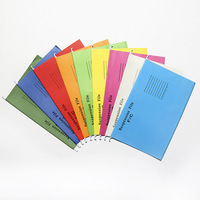 Dossiers suspendus de taille A4 FC et lettre Couleurs assorties Crochet de rangement de bureau Sac en papier coloré suspendu pour armoire de remplissage