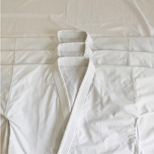 Uniforme de Karate Blanco, <span class=keywords><strong>Karategi</strong></span>, Traje de Entrenamiento de Artes Marciales, Transpirable, Costuras Reforzadas, Unisex - Product Image 5