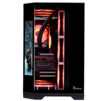 MEIJI New Gaming PC Full Tower Steel and Metal Gabinete ATX Computer Case in Stock Hot Sale ARGB PC Chassis with Lcd Screen