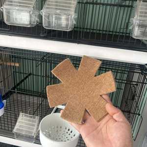 รังนกขนนกแก้วคังดาร์เพ็ท สำหรับนกหลายตัว ทนทาน ใช้สำหรับกรงเพาะพันธุ์ พร้อมเบาะรองรังนก - Product Image 6