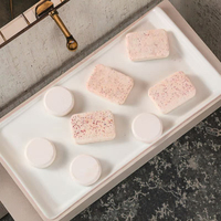 Coffret Cadeau de Bombes de Bain Élégantes et Luxueuses à la Lavande Bio pour Femmes – Soin Personnel, Soulagement du Stress, Spa à Domicile, Tablettes de Douche
