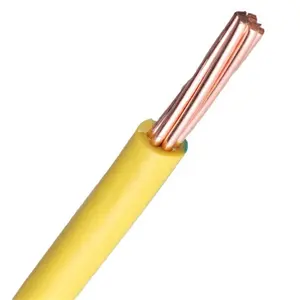 IEC60227 CU/PVC H07V-U câble isolé en PVC H07V-R comme fil de construction