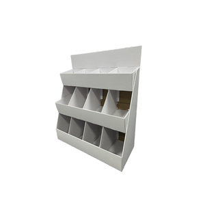 Custom Corrugated <strong>POP</strong> Minimalist Grid PDQ <strong>Counter</strong> <strong>Top</strong> <strong>Display</strong> Stand Retail Promotion <strong>Counter</strong> Table <strong>Top</strong> <strong>Display</strong> Box - Product Image 5