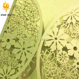 Sản xuất chuyên nghiệp chất lượng tốt đám cưới thẻ cắt laser, cắt laser Thiệp mời đám cưới - Product Image 5