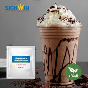 Mezcla versátil de chocolate sin lactosa para preparar frappés, envasada en bolsa de aluminio. - Product Image 1