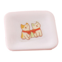 Mini assiette à dîner à l'échelle 1:12, modèle de vaisselle miniature pour maison de poupée, accessoires de jeu de nourriture miniature pour scène de vie DIY