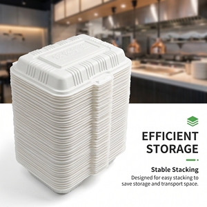 Contenitore per pranzo usa e getta da 250ml contenitore per alimenti PP per riso e piatto principale - Product Image 4