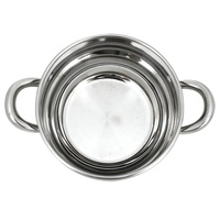 Ensemble de cuisine multifonctionnel en acier inoxydable 304 écologique de 12 pièces, design minimaliste, pour la cuisine à domicile, compatible lave-vaisselle et four