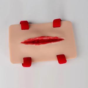 Kit de Módulo de Práctica para Laceraciones de Emergencia por Trauma - Modelo de Entrenamiento de Heridas de Silicona para <span class=keywords><strong>Primeros</strong></span> <span class=keywords><strong>Auxilios</strong></span> y Ejercicios Quirúrgicos - Product Image 3