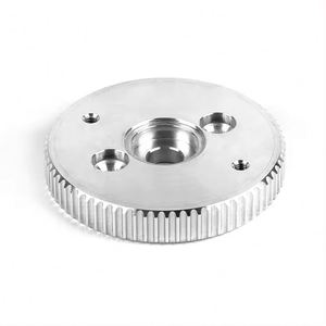 EBM HTD INTECH 3M 5M 8M รอกสายพานอลูมิเนียมสำหรับมอเตอร์กระแสตรง  OEM ปรับแต่งได้สำหรับงานอุตสาหกรรม รับประกัน 1 ปี - Product Image 1