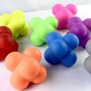 Confezione Premium da 3 palline Reflex da 2.83 pollici palline di reazione arancione giallo verde per allenamento di coordinazione occhio-mano - Product Image 3